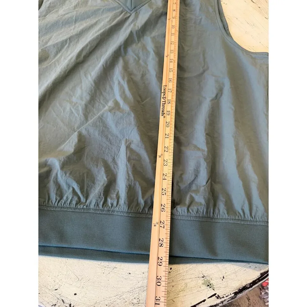 Outdoor Voices RecTrek‎ Vest Men XXL Green NEW V-Neck Gorcpre Activewear